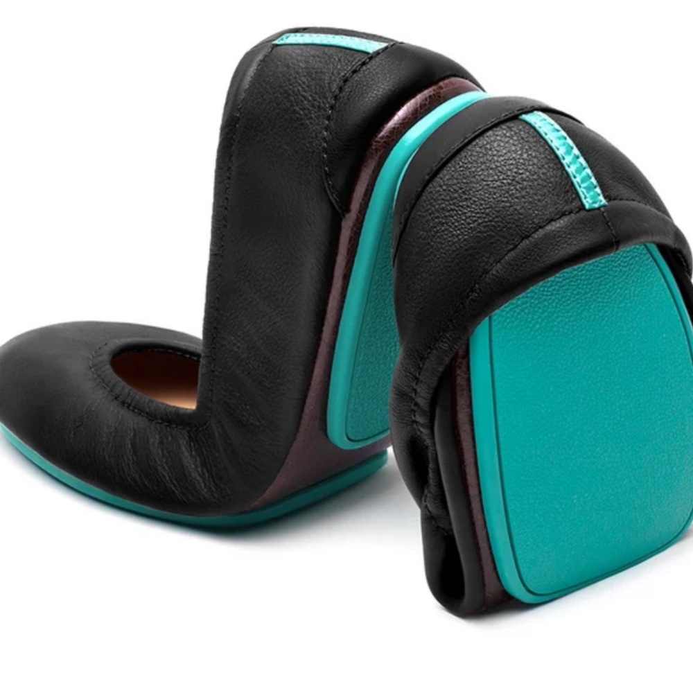 Tieks Black Foldable Ballet Flats